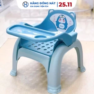 Ghế ăn dặm cho bé kiêm ghế gội đầu biến hình 3 in 1 bé