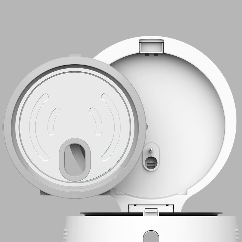 Nồi cơm điện tử LocknLock Pearl Rice Cooker 1L EJR376WHT hẹn giờ, giữ ấm 12h - K-MALL