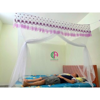 màn tuyn dây mắc tay cao cấp-mùng dây chống muỗi hiệu quả. Có đủ các kích thước m2, m4, m6, m8, 2m2