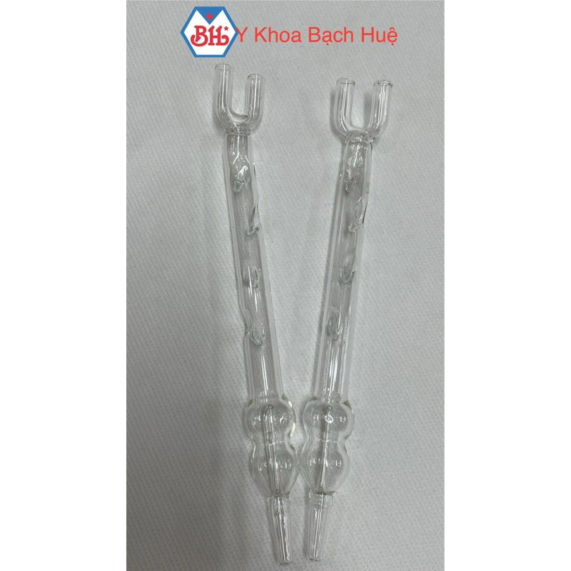 Ống xông mũi và họng bằng thủy tinh, ống xông khí dung thuỷ tinh