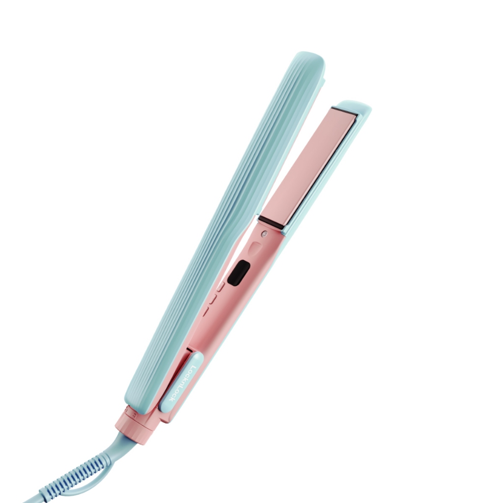 Máy duỗi tóc Ion Âm LocknLock Hair Straightener 220V, 50Hz, 42W ENA222BLU Màu xanh dương - K-MALL
