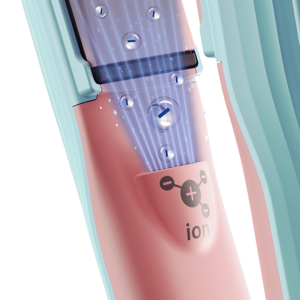 Máy duỗi tóc Ion Âm LocknLock Hair Straightener 220V, 50Hz, 42W ENA222BLU Màu xanh dương - K-MALL