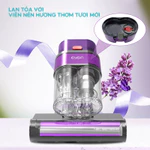 Máy hút bụi giường nệm EYSIN S30 Lực hút 21k PA, đèn UV khuẩn, Lõi lọc HEPA đa tầng, Cốc bụi đôi — ảnh 6