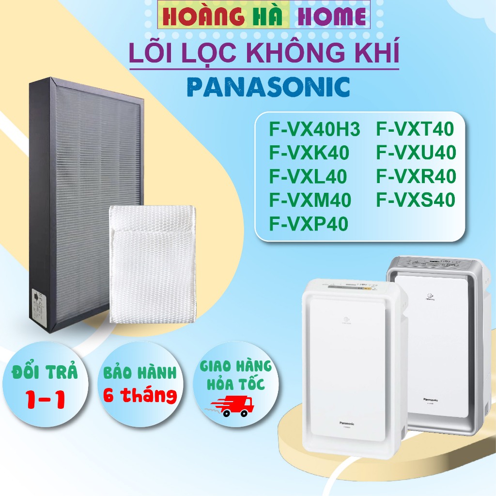 Màng lọc không khí panasonic nội địa nhật F-VX40 F-VXL40 VXK40, Màng lọc  hepa, Màng bù ẩm Panasonic | Shopee Việt Nam