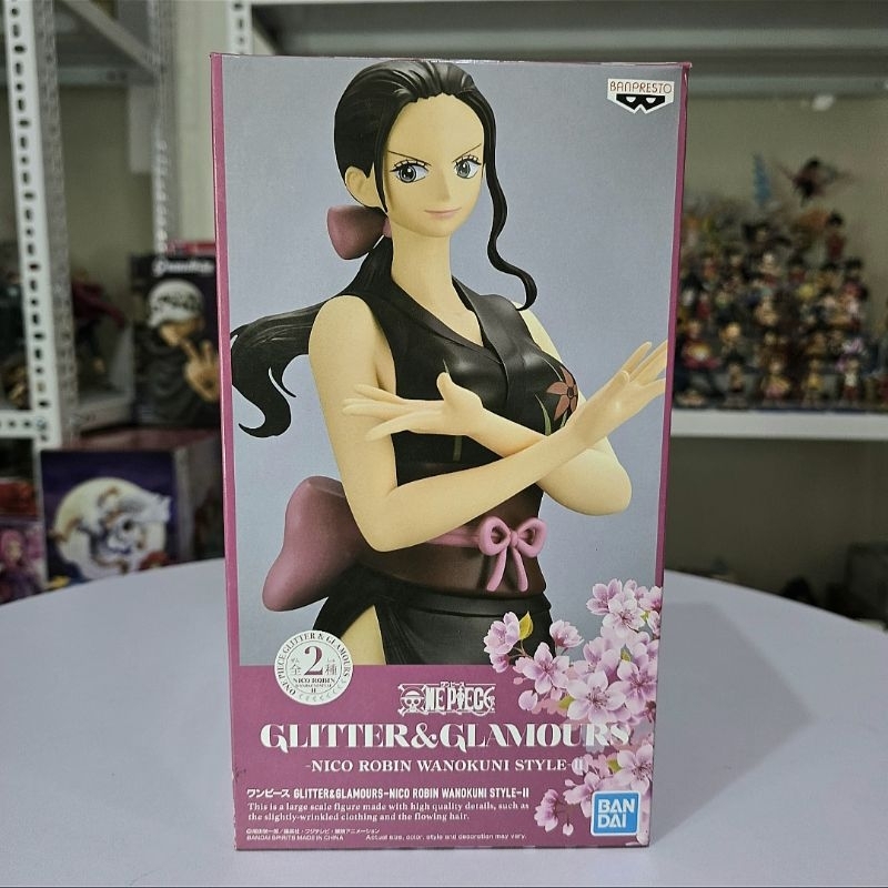 Figurine One Piece Nico Robin - Glitter & Glamours, Style DressRosa, Occasion