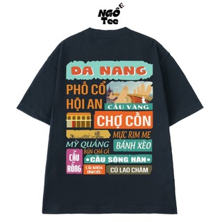 Áo Thun NGỐ TEE 63 Tỉnh Thành - Tỉnh ĐÀ NẴNG Form Unisex Rộng Rãi Vải Cotton 75 Thoáng Mát