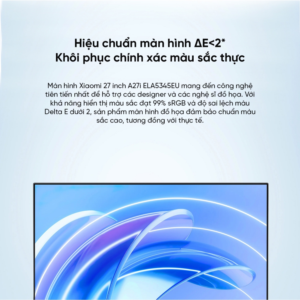 Ảnh Màn hình máy tính Xiaomi Monitor A27i EU ELA5345EU - Trải nghiệm giải trí và làm việc mượt mà 4