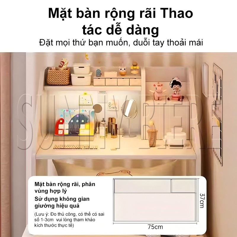 Sinh Viên Đại Học Ký Túc Xá Giường Bàn Máy Tính Xách Tay Bàn Ký Túc Xá Người Lười Giường Tầng Trên Bàn Viết Đơn Giản