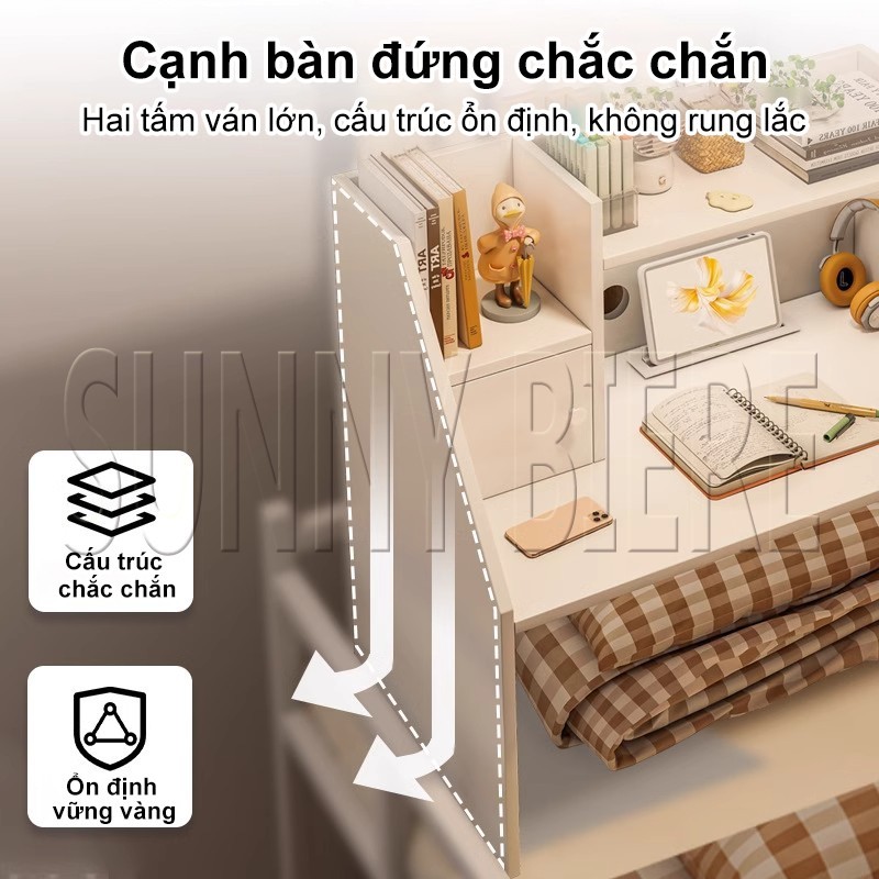 Sinh Viên Đại Học Ký Túc Xá Giường Bàn Máy Tính Xách Tay Bàn Ký Túc Xá Người Lười Giường Tầng Trên Bàn Viết Đơn Giản