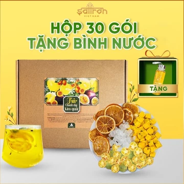 Trà chanh dây kim quất trà detox Triệu Lộ Tư hỗ trợ trắng da, mát gan, giải nhiệt cơ thể