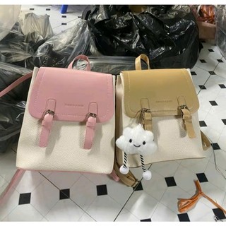 Balo Nữ Đẹp Balo Mini Đính Hạt Xinh Xắn Thêu Da Mềm Đi Chơi đi học NQ003