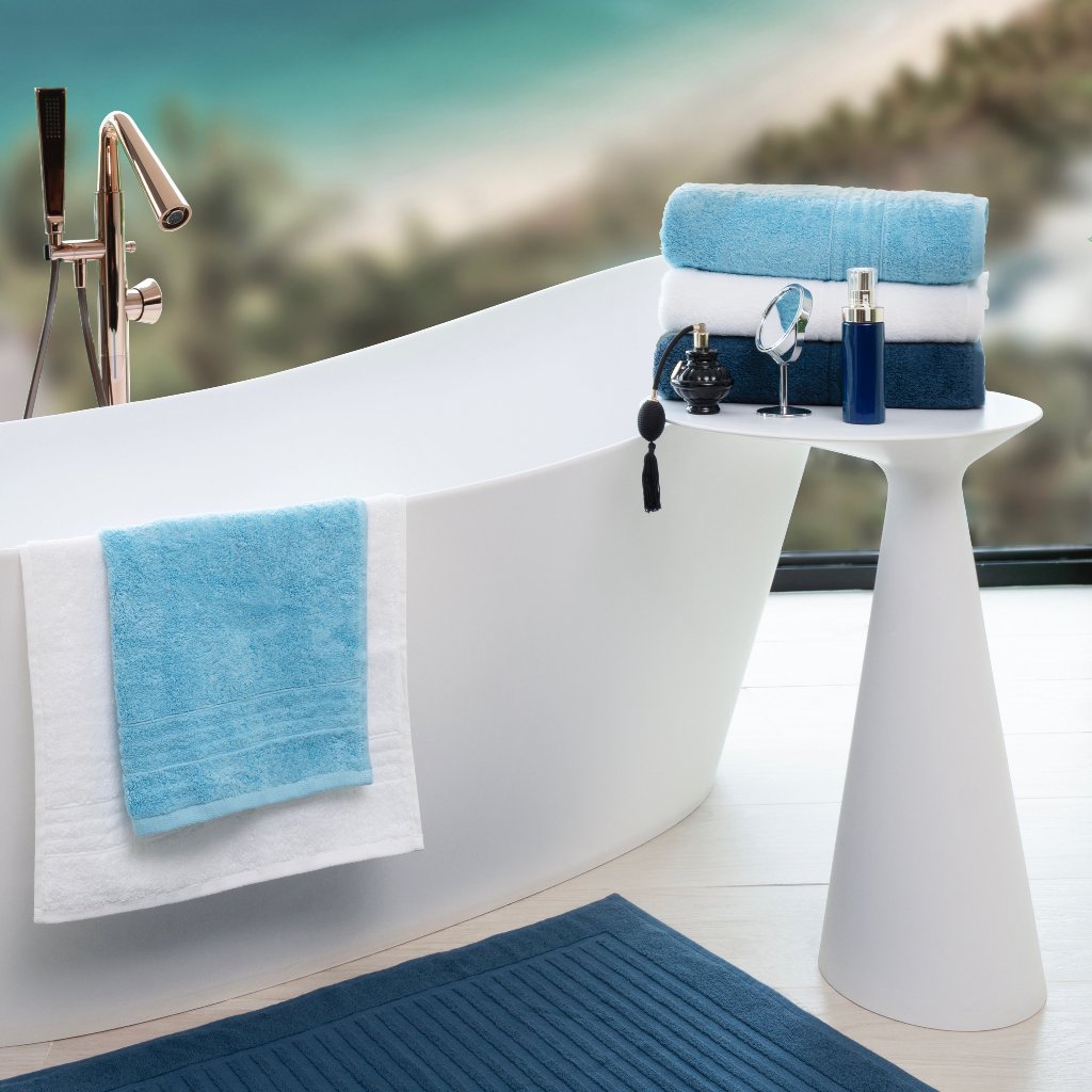 Ảnh Khăn mặt khăn tắm Sa Maison Essential Bath Towel chất liệu 100% cotton cao cấp 1