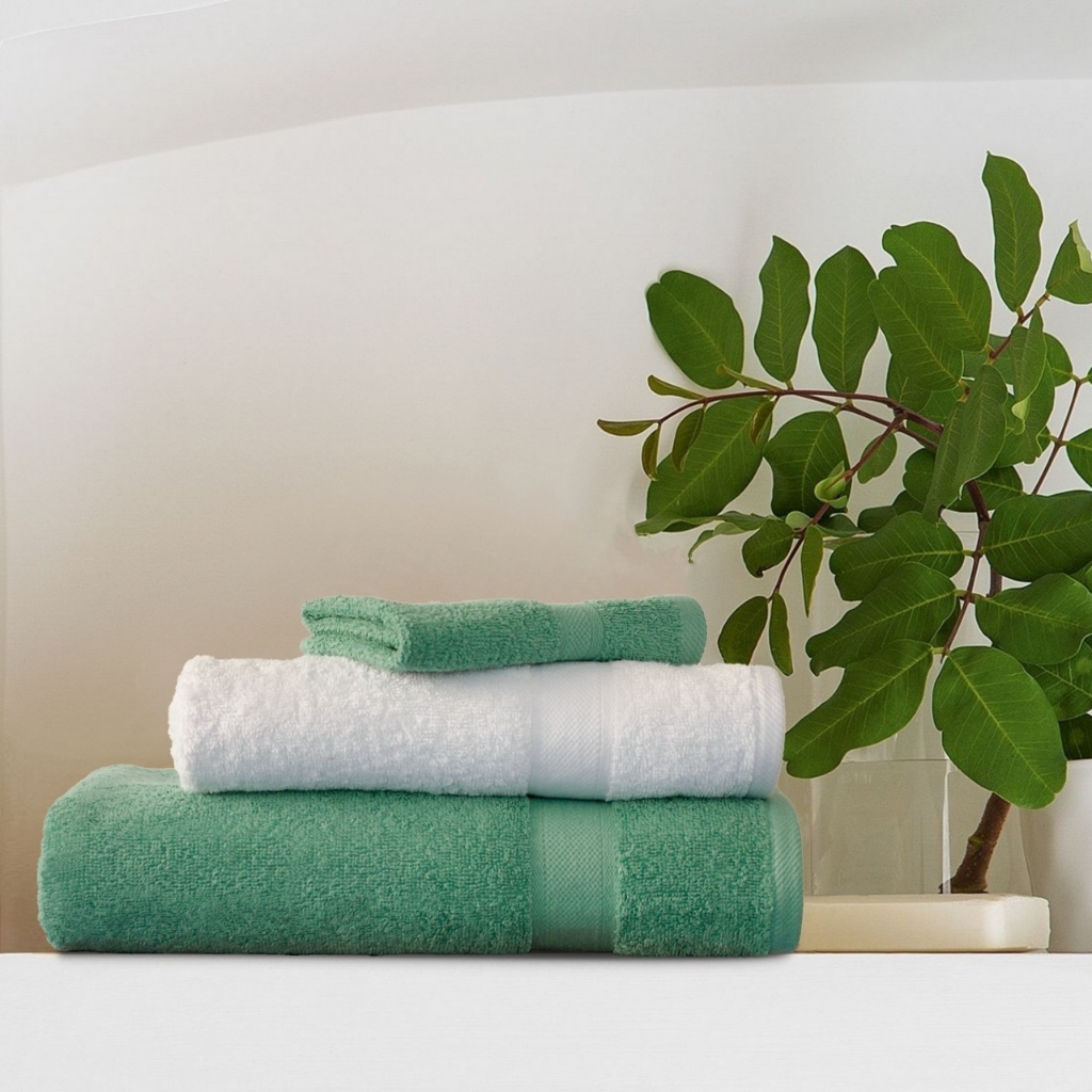 Ảnh Khăn mặt khăn tắm Sa Maison Essential Bath Towel chất liệu 100% cotton cao cấp 4