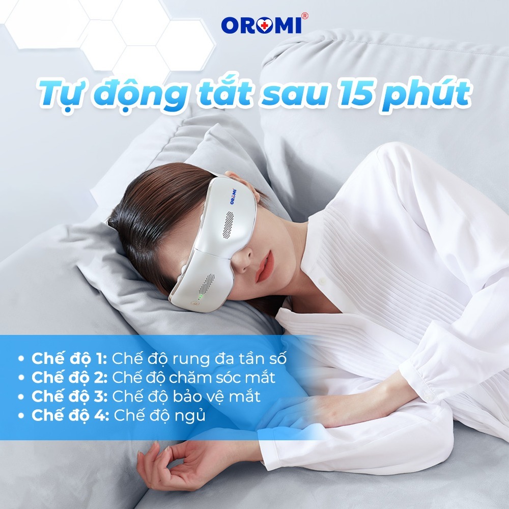 Máy Massage Mắt Thông Minh ORM-E8 - Có kết nối bluetooth nghe nhạc