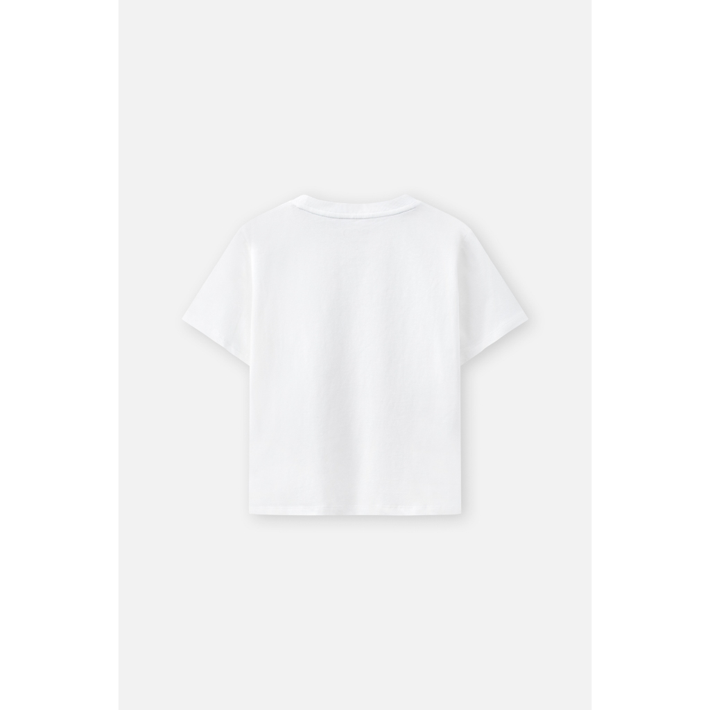 Ảnh Áo Thun BOO Form Babytee Ngắn Chất Liệu Cotton 100% Thêu Logo BOO 2