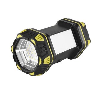 Đèn Pin Sạc Siêu Sáng 2 đầu HC-262 LED 8 Chế Độ Sáng Tích Hợp Sạc Điện Thoại Hợp Đi Cắm Trại, Dã Ngoại... (hàng tốt)