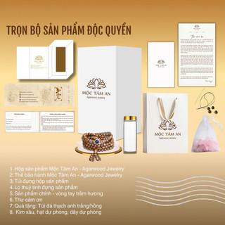 Vòng đá Rose Gold Accent Mộc Tâm An sang trọng, quý phái