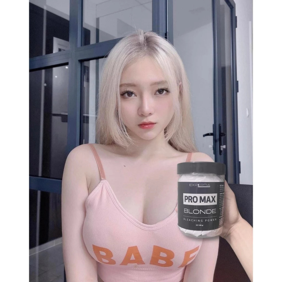 Thuốc tẩy tóc PROMAX 240ml cao cấp không xót da đầu, lên tone nhanh, không hư tóc | Trunghair