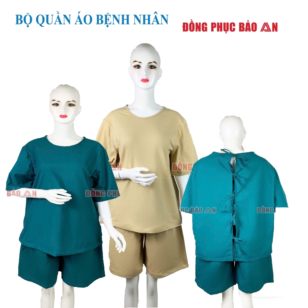 Đồ Bộ Áo Quần Cho Bệnh Nhân Nam Nữ Cho Khách Mát Xa Tại Phòng Khám,Spa