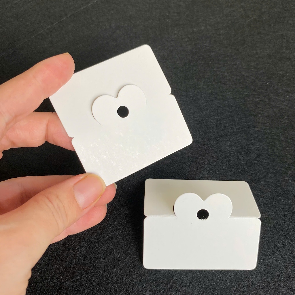 Bộ 50 tag giấy kẹp túi đựng phụ kiện trang sứ, Tag giấy đóng gói đồ ...