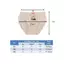 Quần Lót Nữ Cotton Loại 1 Bigsize 50-85kg CẠP CAO Trơn Mềm Mịn Co Dãn 4 Chiều Mặc Siêu êm 9066 - Bơ Chip