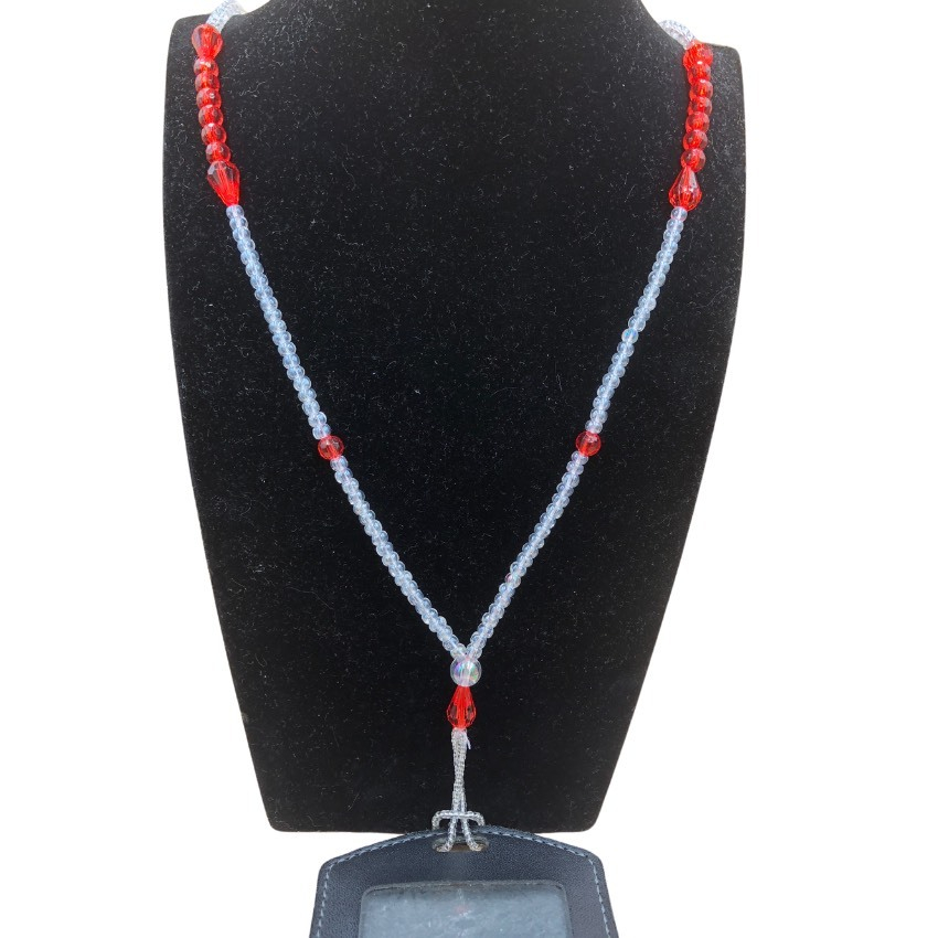 Dây Đeo Thẻ / Bảng Tên Kết Hạt Cườm Handmade - Nhiều Màu Đẹp, Sáng Tạo Và Cá Tính