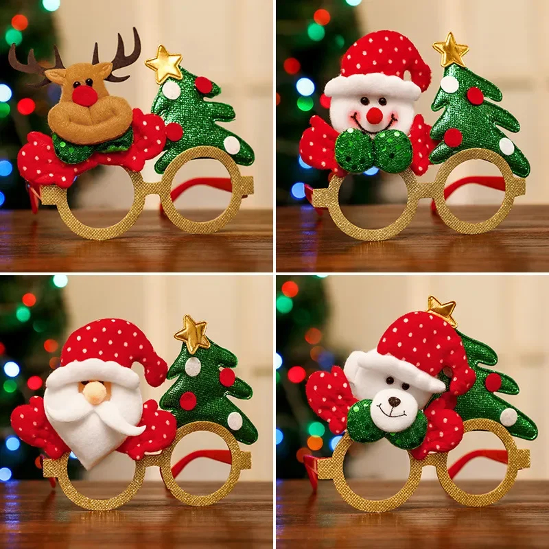 Đồ Chơi Cho Bé Mắt Kính Ông Già Noel Cây Thông Sừng Trang Trí Cho Bé Đồ Chơi Giáng Sinh - Đồ Chơi Cho Bé PUKAPI