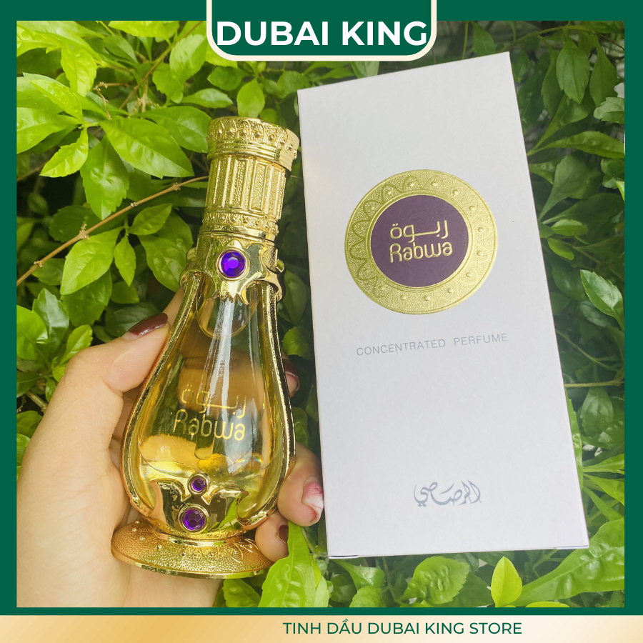 Tinh Dầu Nước Hoa Dubai Cao Cấp Rabwa 19ml Hương Thơm Ngọt Ngào, Quyến ...