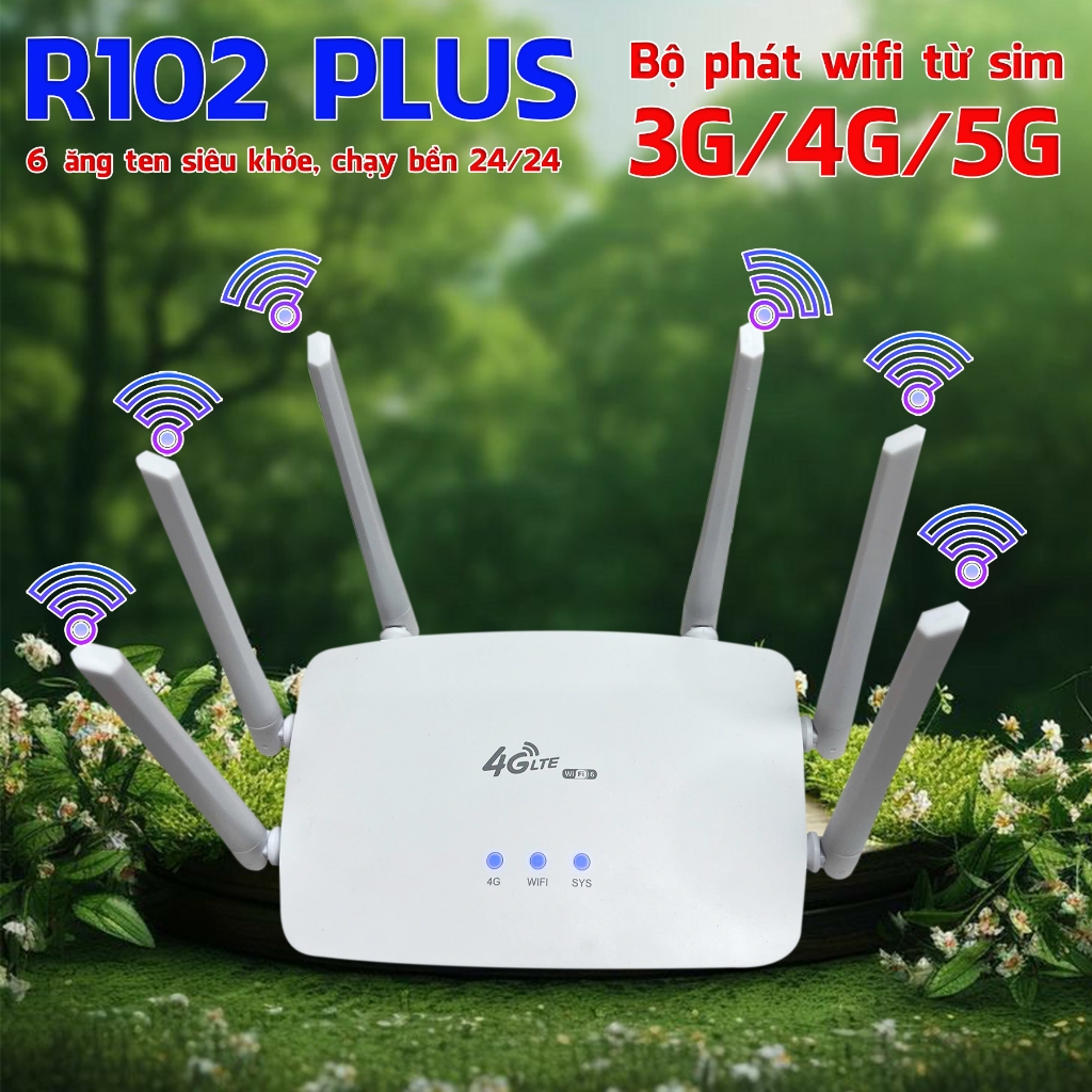 Bộ Phát WiFi Từ SIM 4G R102 PLUS – Giải Pháp Internet Siêu Khỏe Dành ...
