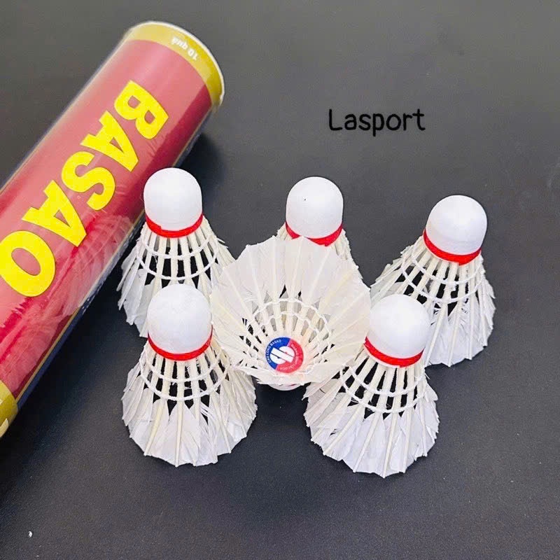 Hộp 10 Quả Cầu Lông Basao Cao Cấp Bay Ổn Định Độ Bền Cao Cho Tập Luyện