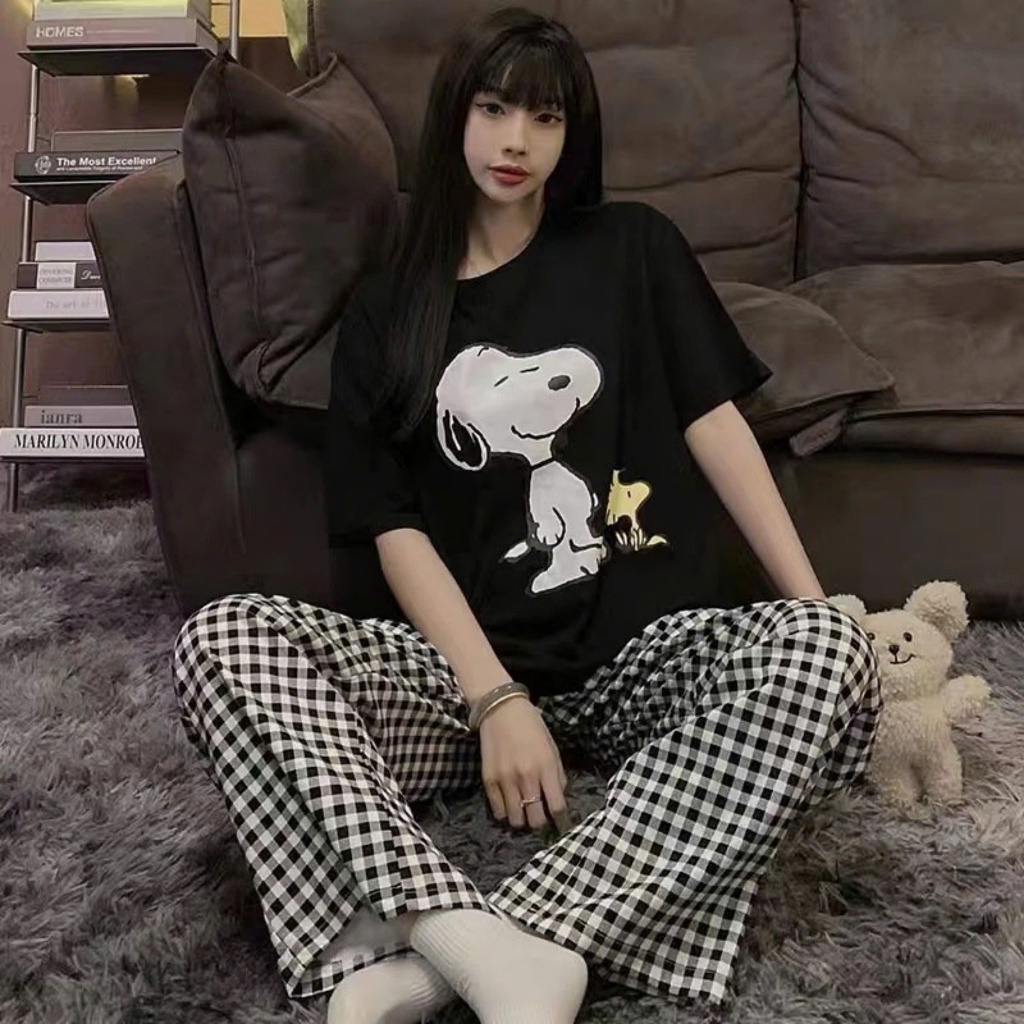 Đen+Đen 2 Snoopy Lớn