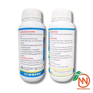 Siêu Lân Kẽm USA Chai 500ml - Phân Bón Làm Xanh Lá - Kích Rễ - Bật Mầm - Đâm Hoa - Đậu Trái