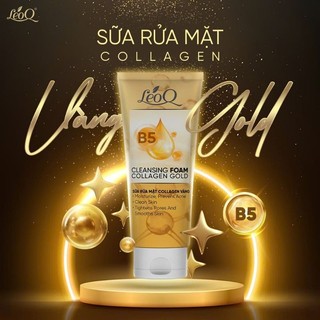 Sữa Rửa Mặt Collagen Vàng và Tinh Chất B5 LeoQ 100ml. Chính là lựa chọn hoàn hảo cho bạn!