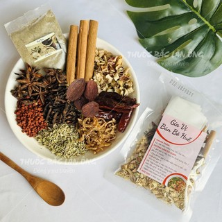Gia vị nấu bún bò Huế (Nguyên liệu nấu bún bò Huế) - Lãn Ông