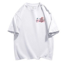 Áo Thun Nữ Cotton Tay Ngắn Dáng Rộng In Họa Tiết Nghệ Thuật Thời Trang Mùa Hè Mới Cho Nữ