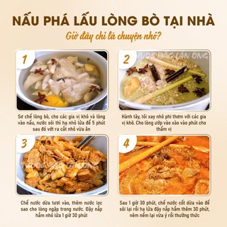 Gia vị phá lấu Hong Kong gia truyền, chuẩn vị thảo mộc tự nhiên và các set gia vị tự chọn - Lãn Ông