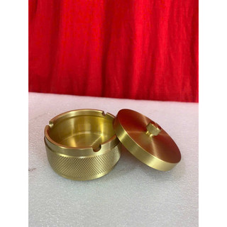Gạt Tàn Vuông 10cm bằng đồng nặng