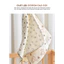 Hộp 6 Khăn Sữa Muslin 2 Lớp Cho Bé IQKAO – Mềm Mịn, Thấm Hút Tốt, Size 30x30cm, An Toàn Cho Trẻ Sơ Sinh