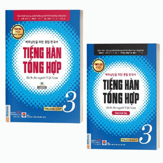Sách - Tiếng Hàn Tổng Hợp Dành Cho Người Việt Nam Tập 1-6 - Bản Màu (Giáo Trình + Sách Bài Tập)