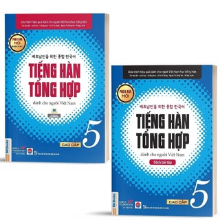 Sách - Tiếng Hàn Tổng Hợp Dành Cho Người Việt Nam Tập 1-6 - Bản Màu (Giáo Trình + Sách Bài Tập)
