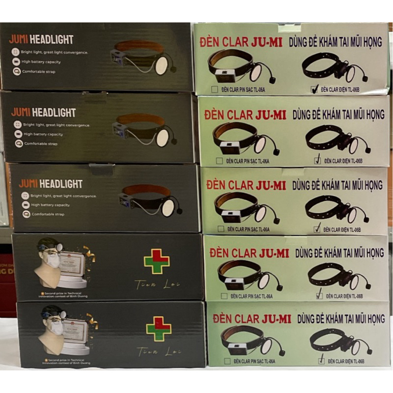 Đèn Clar  pin sạc TL-06A và TL-06B. Đèn Clar đeo đầu TL-06A/TL-06B / Pin sạc /Ánh sáng LED/ Hỗ trợ quan sát