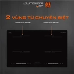 Bếp từ đôi Junger JG ID-39 4400W Inverter Tiết Kiệm Điện, Hàng Mới Về, Shop Chính Hãng, Bảo Hành 36 Tháng — ảnh 2