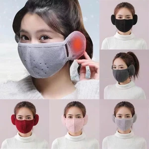 Khẩu Trang giữ Ấm Mùa Đông, Chống Bụi, Trùm Tai Thoáng Khí, Chống giá Rét, Dành Cho Unisex