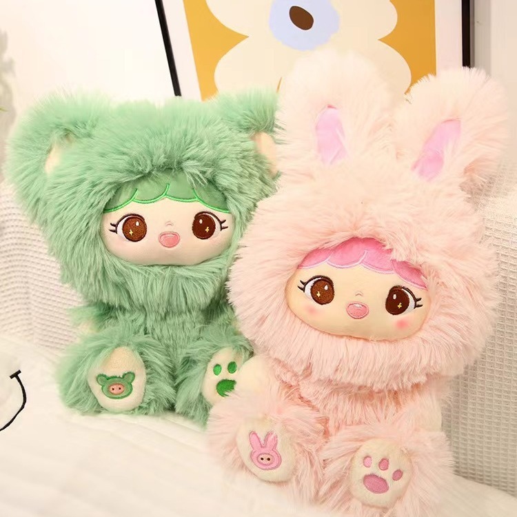 [ Mẫu MỚI ] Gấu Bông Thỏ bé ba Thỏ Tai Dài Cô Gái Đáng Yêu Gâu BôngTai Thỏ, Tai Gấu Hàng Cao Cấp Mãu Mới