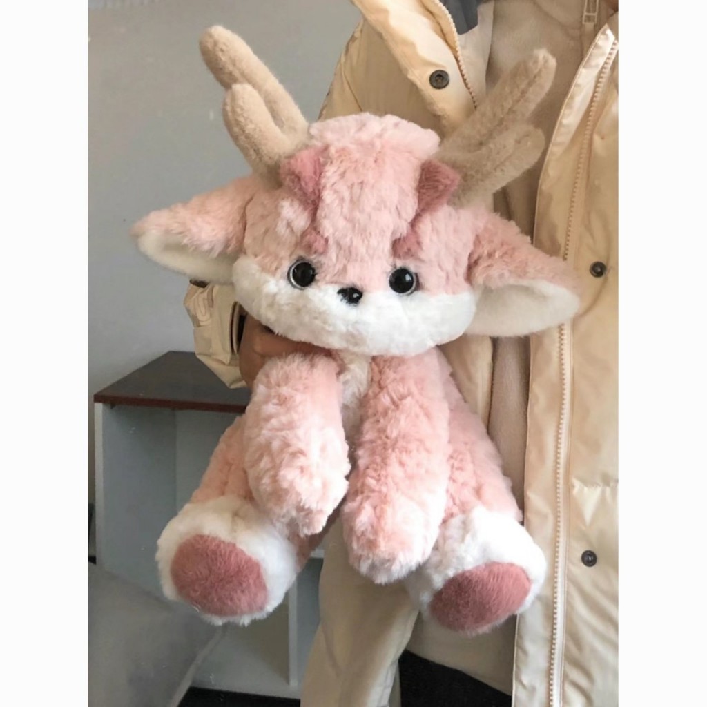 [ TẶNG VÀ VIẾT THIỆP ] Gấu Bông Rồng PiPi Đáng Yêu Tuần Lộc Bông Cute Món Quà TặngCho Bạn Gái Cho Bé Ngày Noel,Sinh Nhật