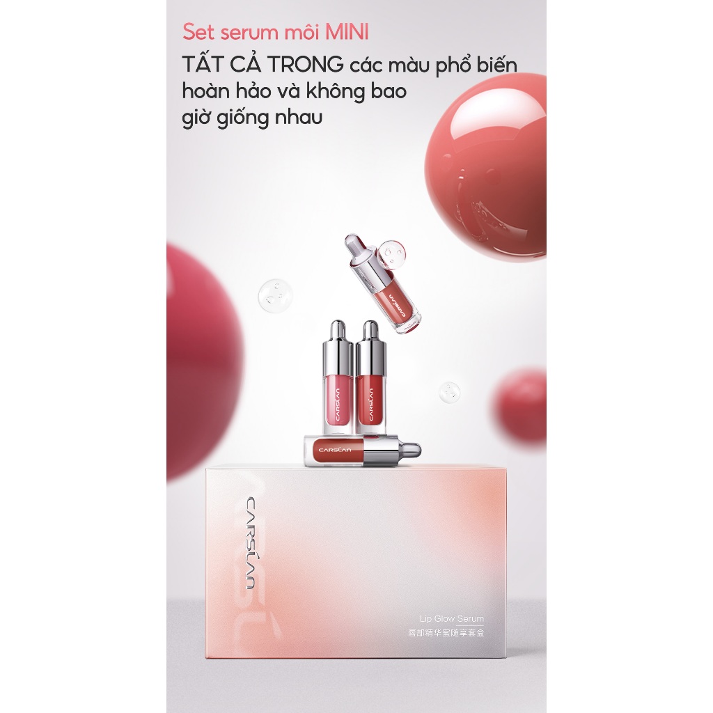CARSLAN Son dưỡng môi serum Carslan cho môi mềm mượt căng bóng giảm nếp nhăn | NHÍM HOUSE