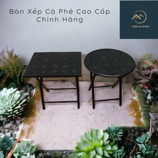 ☀️SIÊU ĐẸP☀️ Bàn Hoa Mai Điêu Khắc Tinh Tế Xếp Gọn BH 1 Năm, Bàn Ghế Cà Phê Chính Hãng Duy Phương