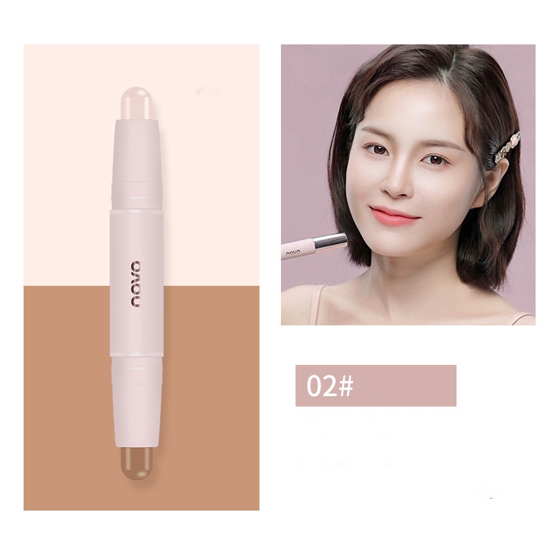 NOVO Tạo khối và che khuyết điểm 2 đầu tiện lợi, chống nước không trôi 30g | NHÍM HOUSE