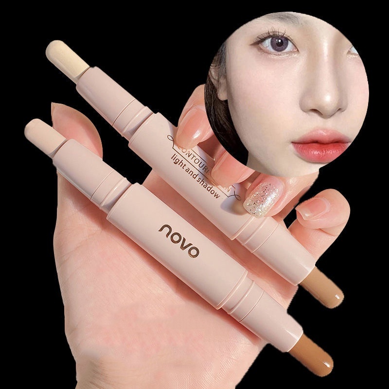 NOVO Tạo khối và che khuyết điểm 2 đầu tiện lợi, chống nước không trôi 30g | NHÍM HOUSE