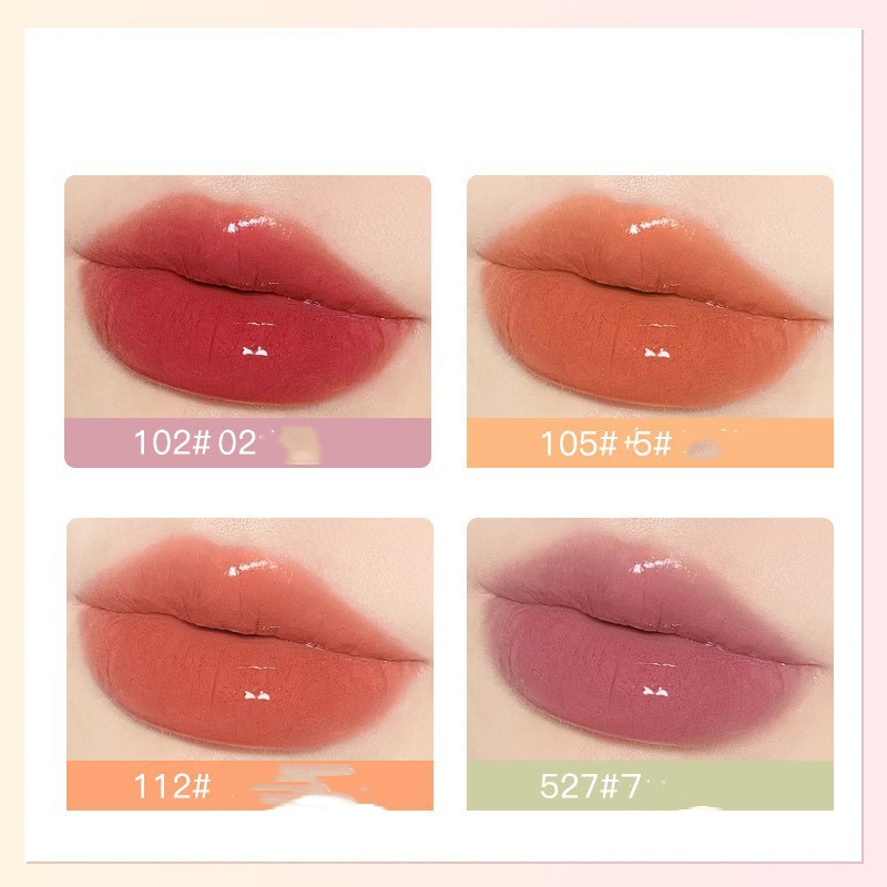 NOVO Son Môi Dạng Thạch hình nấm Dưỡng Ẩm màu tint trên môi Lâu Trôi | NHÍM HOUSE